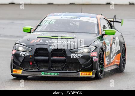 Hockenheim, Allemagne. 18 octobre 2024. Andreas Jochimsen (DEN), (BMW, ME Motorsport), 18.10.2024, Hockenheim (Allemagne), Motorsport, ADAC GT4 Allemagne, Hockenheimring 2024 crédit : dpa/Alamy Live News Banque D'Images