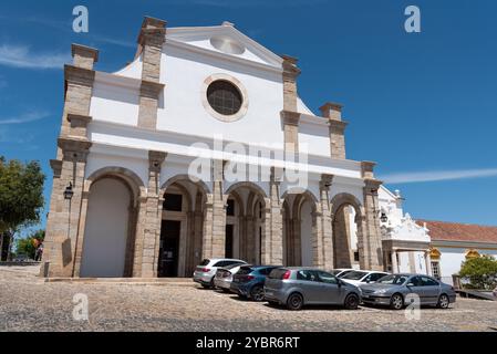 Église baroque du Saint-esprit dans le centre d'Evora, Portugal Banque D'Images