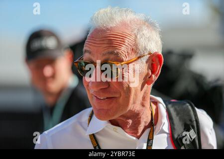 Greg Maffei (USA) Liberty Media pendant la course de sprint de formule 1 Pirelli, Etats-Unis. 10 septembre 2024. Grand Prix 2024, prévu au circuit of Americas à Austin, TX (États-Unis) du 18 au 20 septembre 2024 (photo Alessio de Marco/Sipa USA) crédit : Sipa USA/Alamy Live News Banque D'Images