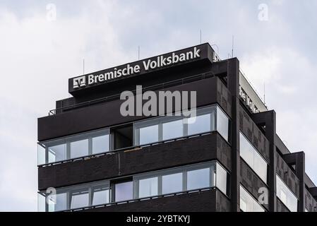 Brême, Allemagne, 5 août 2019 bureaux de Bremische Volksbank, Europe Banque D'Images