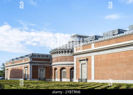 Madrid, Espagne, 7 juin 2020 : vue extérieure du Musée du Prado, Europe Banque D'Images