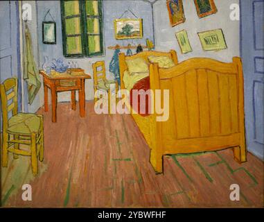Chambre de Vincent à Arles 1888 - Vincent van Gogh Banque D'Images