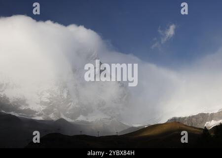 Breul - cervinia, Italia, Cervin, matterhorn Banque D'Images