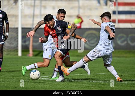 Giuseppe Mastinu de Torres lors de Torres vs Ternana, match de football italien Serie C à Sassari, Italie, le 20 octobre 2024 Banque D'Images