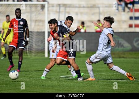 Giuseppe Mastinu de Torres lors de Torres vs Ternana, match de football italien Serie C à Sassari, Italie, le 20 octobre 2024 Banque D'Images