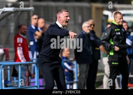 Ignazio Abate Mister de Ternana Calcio lors de Torres vs Ternana, match de football italien Serie C à Sassari, Italie, le 20 octobre 2024 Banque D'Images