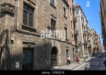 Barcelone, Espagne - 18 juillet 2022 : Carrer de Sant Antoni Abat Banque D'Images