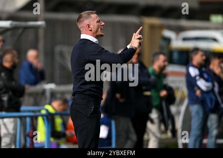 Ignazio Abate Mister de Ternana Calcio lors de Torres vs Ternana, match de football italien Serie C à Sassari, Italie, le 20 octobre 2024 Banque D'Images