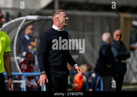 Ignazio Abate Mister de Ternana Calcio lors de Torres vs Ternana, match de football italien Serie C à Sassari, Italie, le 20 octobre 2024 Banque D'Images