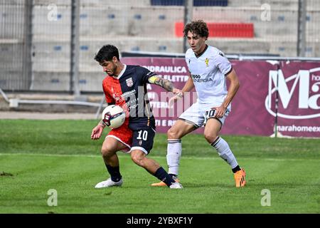 Giuseppe Mastinu de Torres lors de Torres vs Ternana, match de football italien Serie C à Sassari, Italie, le 20 octobre 2024 Banque D'Images