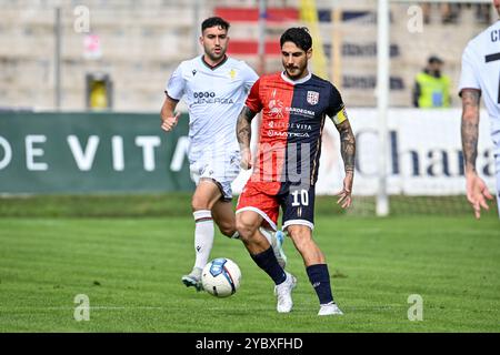 Giuseppe Mastinu de Torres lors de Torres vs Ternana, match de football italien Serie C à Sassari, Italie, le 20 octobre 2024 Banque D'Images