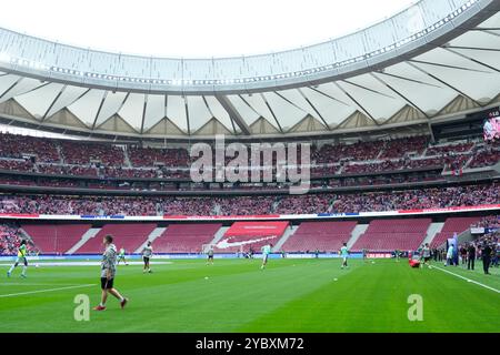 Madrid, Espagne. 20 octobre 2024. Lors de la Liga EA Sports match entre l'Atletico de Madrid et le CD Leganes joue au Riyad Air Metropolitano Stadium le 20 octobre 2024 à Madrid, en Espagne. (Photo de Juan PEREZ/PRESSINPHOTO) crédit : AGENCE SPORTIVE PRESSINPHOTO/Alamy Live News Banque D'Images