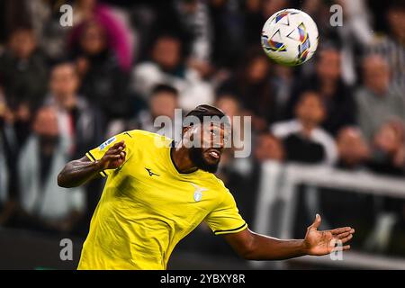 Turin, Italie. 19 octobre 2024. Nuno TAVARES de Lazio Rome lors du championnat italien Serie A match de football entre la Juventus FC et le SS Lazio le 19 octobre 2024 au stade Allianz de Turin, Italie - photo Matthieu Mirville (A Gandolfo)/DPPI crédit : DPPI Media/Alamy Live News Banque D'Images