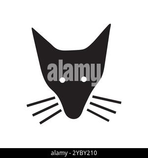 illustration vectorielle d'icône de chat Illustration de Vecteur