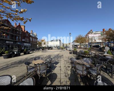 Clifton Square, Lytham St Annes, Fylde dans le Lancashire, Angleterre, Royaume-Uni Banque D'Images