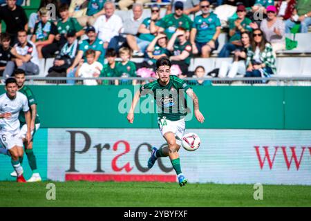 Ferrol, Espagne. Hypermotion League. Jornada 10. Racing Club Ferrol vs Huesca. Aitor Gelardo Credit : Ismael Miján/Alamy Live News Banque D'Images