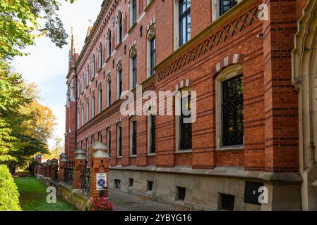 Cracovie, Pologne octobre 29 2023 Séminaire des archevêques ou collège théologique de Cracovie Banque D'Images