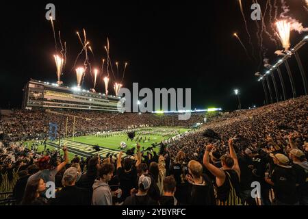 West Lafayette, Indiana, États-Unis. 18 octobre 2024. Une vue générale du stade Ross Ade avant le match de football de la NCAA entre les Ducks de l'Oregon et les Purdue Boilermakers, vendredi 18 octobre 2024, au stade Ross Ade à West Lafayette, Indiana L'Oregon a gagné 35-0. (Crédit image : © David Wegiel/ZUMA Press Wire) USAGE ÉDITORIAL SEULEMENT! Non destiné à UN USAGE commercial ! Banque D'Images