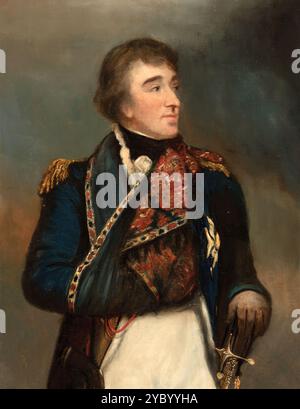 Amiral Sir William Sidney Smith (1764 – 1840) officier de la Royal Navy britannique Banque D'Images