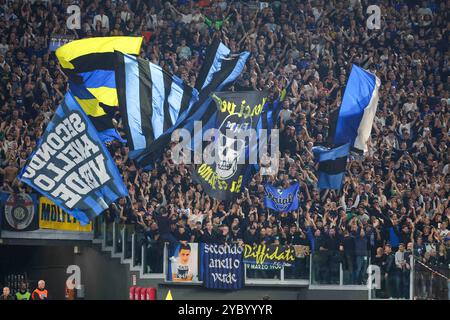 Roma, Lazio, ITALIE. 20 octobre 2024. Pendant le match de football du 20/10/2024, valable pour le championnat italien Serie A - 2024/25 à Empoli au Stadio Carlo Castellani entre AS Roma vs FC Internazionale Milano. Sur la photo : Inter (crédit image : © Fabio Sasso/ZUMA Press Wire) USAGE ÉDITORIAL SEULEMENT! Non destiné à UN USAGE commercial ! Crédit : ZUMA Press, Inc/Alamy Live News Banque D'Images