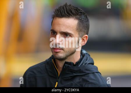 Wolverhampton, Royaume-Uni. 20 août 2024. Pablo Sarabia des Wolves lors du match de premier League entre Wolverhampton Wanderers et Manchester City à Molineux, Wolverhampton le dimanche 20 octobre 2024. (Photo : Gustavo Pantano | mi News) crédit : MI News & Sport /Alamy Live News Banque D'Images