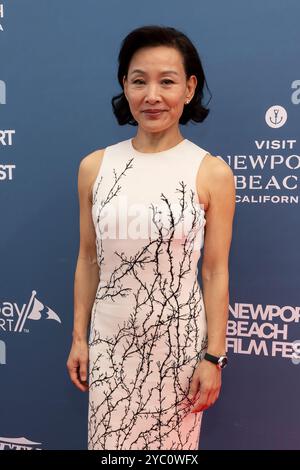 Newport Beach, États-Unis. 20 octobre 2024. Joan Chen assiste aux arrivées du 25e programme annuel du Festival du film de Newport Beach avec « 10 Actors to Watch » de Variety au Balboa Bay Resort à Newport Beach, CA, le 20 octobre 2024. (Photo de Corine Solberg/Sipa USA) crédit : Sipa USA/Alamy Live News Banque D'Images