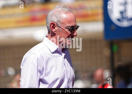 MAFFEI Greg (usa), Président & amp ; Directeur général de Liberty Media, portrait lors du Grand Prix de formule 1 Pirelli des États-Unis 2024, 19ème manche du Championnat du monde de formule 1 2024 du 18 au 20 octobre 2024 sur le circuit des Amériques, à Austin, États-Unis d'Amérique Banque D'Images