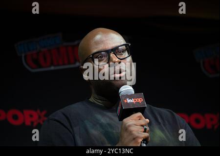 New York, USA, 19 octobre 2024. Producteur exécutif et réalisateur Olatunde Osunsanmi. Réalisateur et casting du prochain film Star Trek : section 31. Crédit : M. Stan Reaves/Alamy Live News Banque D'Images