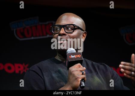 New York, USA, 19 octobre 2024. Producteur exécutif et réalisateur Olatunde Osunsanmi. Réalisateur et casting du prochain film Star Trek : section 31. Crédit : M. Stan Reaves/Alamy Live News Banque D'Images