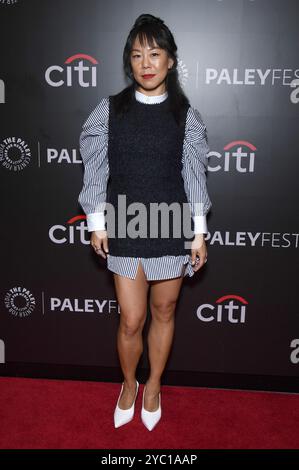 New York, États-Unis. 20 octobre 2024. Ali Ahn assiste au PaleyFest NY 'The Diplomat' au Paley Center for Media à New York, NY, le 20 octobre 2024. (Photo par Anthony Behar/Sipa USA) crédit : Sipa USA/Alamy Live News Banque D'Images