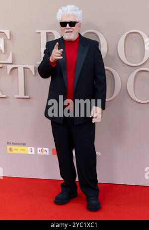 19 oct. 2024, Londres, Angleterre, Royaume-Uni - Pedro Almodovar assiste à la première Room Next Door au BFI London film Festival 2024, Royal Festival Hall Banque D'Images
