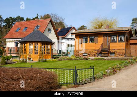 Pavillon au jardin Banque D'Images