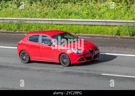 Alfa Romeo Giulietta 2014 1,4 TB MultiAir 170 CH QV Line 5 portes hayon avec moteur MultiAir 1,4 TB développant 170 chevaux. Banque D'Images