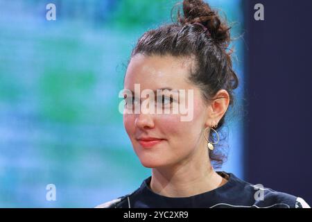 Francfort-sur-le-main, Hesse, Deutschland, 16.10.2024, Messe : Frankfurter Buchmesse : Maria Bidian *** Francfort-sur-le-main, Hesse, Allemagne, 16 10 2024 Foire du livre de Francfort Maria Bidian Copyright : xdtsxNachrichtenagenturx dts 48860 Banque D'Images