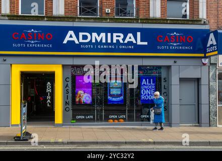 Admiral Casino slots Gaming Experience Store, Upper Brook Street, Ipswich, Suffolk, Angleterre, ROYAUME-UNI Banque D'Images