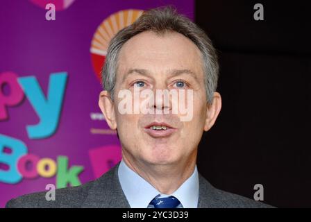 Tony Blair, Quick Read Launch, Londres, Royaume-Uni Banque D'Images