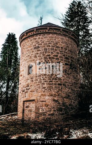 Ancien Doocot en écosse Banque D'Images