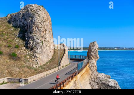 Montagne de Split, Montagna Spaccata, Galatone, Lecce, Salento, Pouilles, Italie Banque D'Images