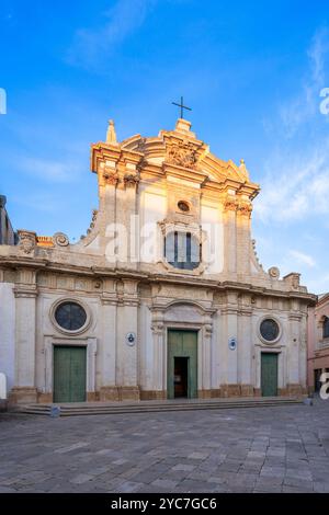 Cathédrale Santa Maria Assunta, Nardò, Lecce, Salento, Pouilles, Italie Banque D'Images