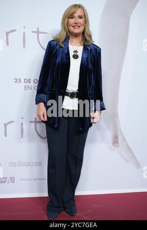 Nieves Herrero assiste à la première de 'Rita' au Ciné Doré le 21 octobre 2024 à Madrid, en Espagne Banque D'Images