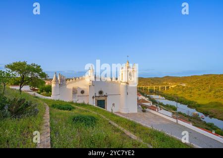 Église notre-Dame de l'Annonciation, Igreja de Nossa Senhora da Anunciação, Mértola, Alentejo, Portugal Banque D'Images