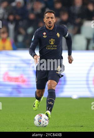 Turin, Italie. 19 octobre 2024. Danilo de la Juventus lors du match de Serie A au stade Allianz, Turin. Le crédit photo devrait se lire : Jonathan Moscrop/Sportimage crédit : Sportimage Ltd/Alamy Live News Banque D'Images