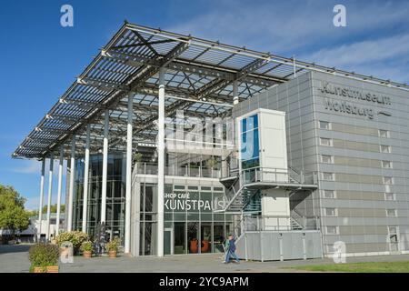 Kunstmuseum, Hollerplatz, Wolfsburg, basse-Saxe, Allemagne, Niedersachsen, Deutschland Banque D'Images