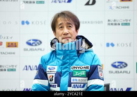 Masahiko Harada, 22 OCTOBRE 2024 : Conférence de presse SNOW Japan 2024/2025 à Tokyo, Japon. (Photo de Yohei Osada/AFLO SPORT) Banque D'Images