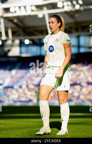 VALENCE, ESPAGNE - 20 OCTOBRE : Alexia Putellas du FC Barcelone regarde pendant le match entre Levante UD Women et FC Barcelona Women, correspondant Banque D'Images