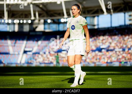 VALENCE, ESPAGNE - 20 OCTOBRE : Alexia Putellas du FC Barcelone regarde pendant le match entre Levante UD Women et FC Barcelona Women, correspondant Banque D'Images