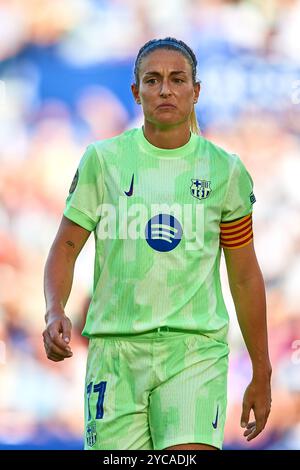 VALENCE, ESPAGNE - 20 OCTOBRE : Alexia Putellas du FC Barcelone regarde pendant le match entre Levante UD Women et FC Barcelona Women, correspondant Banque D'Images