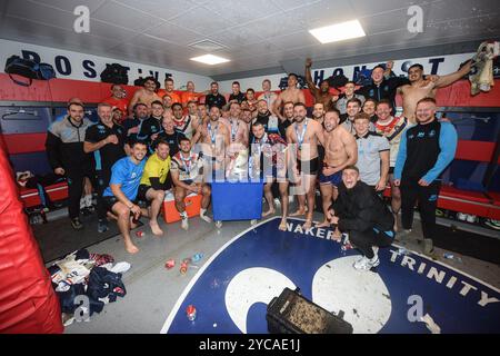 Wakefield, Angleterre - 19 octobre 2024 - vainqueurs, Wakefield Trinity. . Rugby League, Betfred Championship Grand final, Wakefield Trinity vs Toulouse Olympique au DIY Kitchens Stadium, Wakefield, UK Dean Williams Banque D'Images