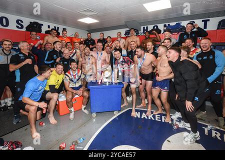 Wakefield, Angleterre - 19 octobre 2024 - vainqueurs, Wakefield Trinity. . Rugby League, Betfred Championship Grand final, Wakefield Trinity vs Toulouse Olympique au DIY Kitchens Stadium, Wakefield, UK Dean Williams Banque D'Images