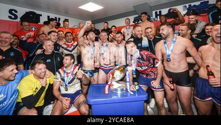 Wakefield, Angleterre - 19 octobre 2024 - vainqueurs, Wakefield Trinity. . Rugby League, Betfred Championship Grand final, Wakefield Trinity vs Toulouse Olympique au DIY Kitchens Stadium, Wakefield, UK Dean Williams Banque D'Images